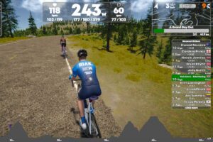 Virtual cycling, indoor cycling